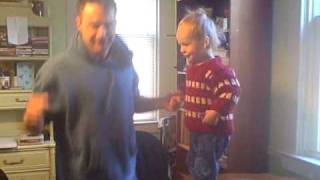 Henry and Doug dance to Uncle Dave's band!