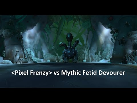 Pixel Frenzy vs Mythic Fetid Devourer Kill Video - Balance Druid POV