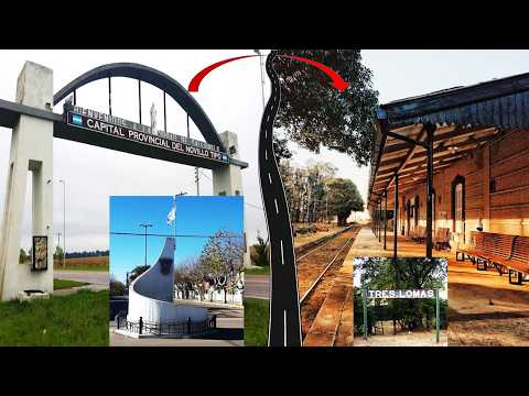 170 De Salliqueló a Tres Lomas, Provincia de Buenos Aires, Argentina #viajes #virtual #dron #turismo