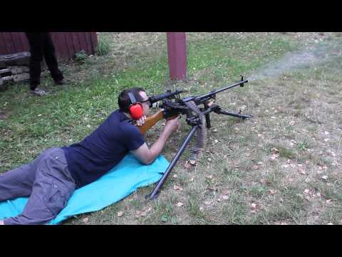 SP 59 semi UK vz. 59 shooting from tripod