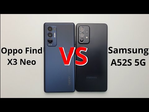 Oppo Find X3 Neo vs Samsung A52S 5G SPEED Test