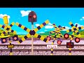 Railroad Crossing Made Of Shovel