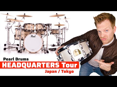 pearl drums HQ tour