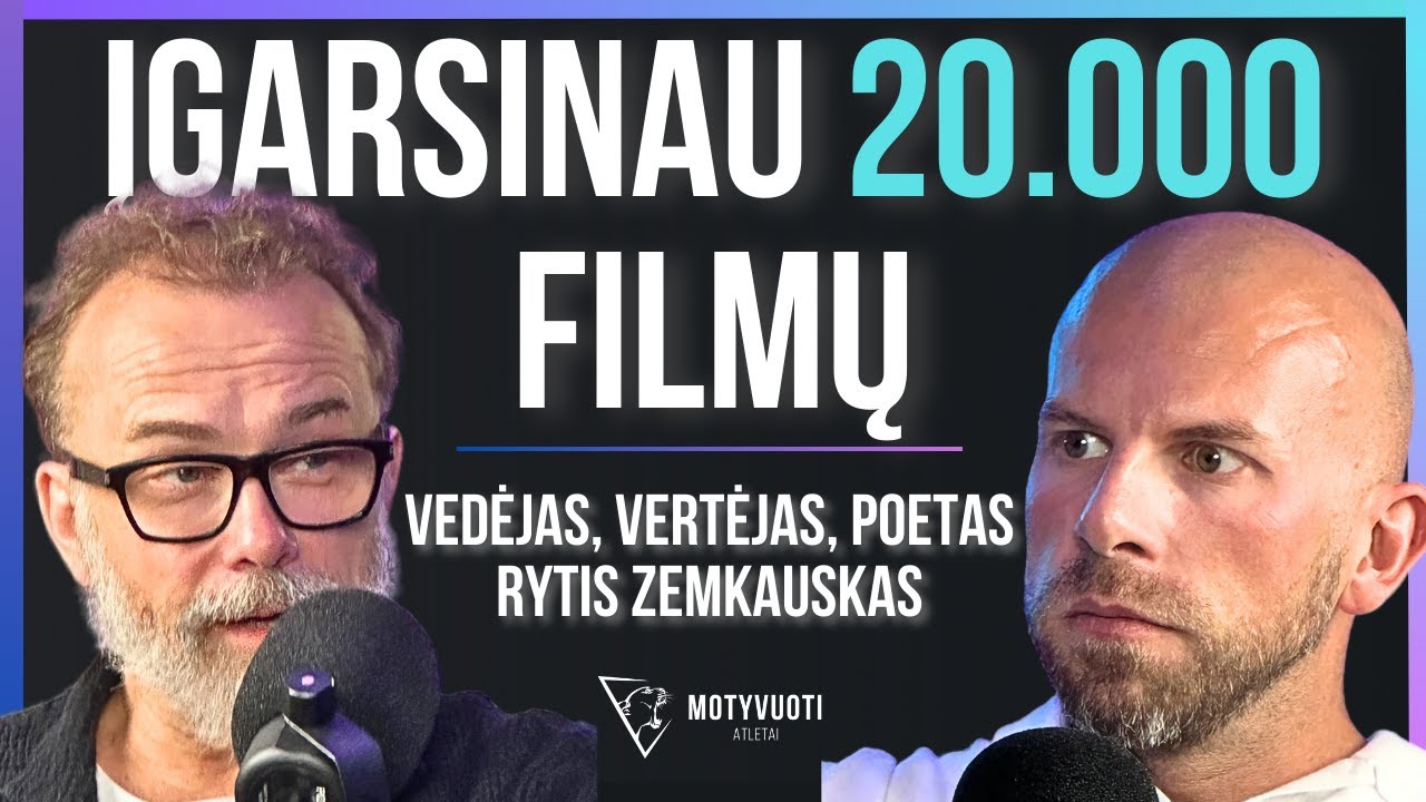 RYTIS ZEMKAUSKAS: 20k+ įgarsinimų, 90-ieji, SOVIETŲ vaikai, užsispyrimas, MIRTIS | Tapk Geresniu 042