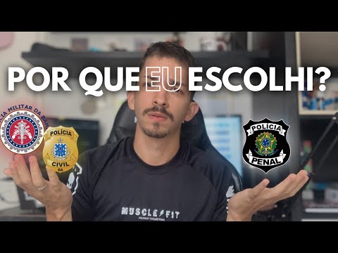 Por que escolhi a POLÍCIA PENAL e não a Polícia Civil ou Militar