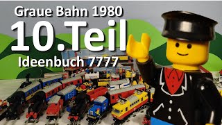 Umbau der LEGO® 12V Schlepptender Dampflok 7750 aus dem Ideenbuch 7777