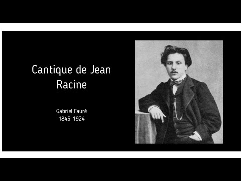 Cantique de Jean Racine de  Gabriel Faure por el Ensamble Cantique