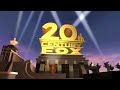 20th Century Fox Logo 2009 2020 Remake Blender