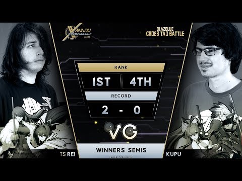 XCS FGC Finals BB:CTB - TS | Rei Vs.  Kupu - BlazBlue: Cross Tag Battle Winners Semis