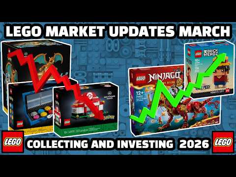 LEGO MARKET TUESDAY! | POKEMON CRASHES HARD! | Collecting, Investing March 2026 News Update!