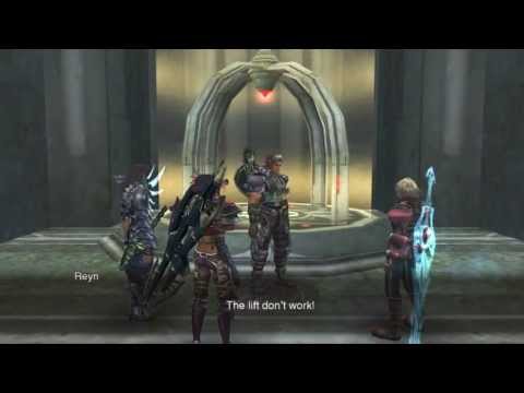 (Wii) Xenoblade Chronicles HD Cutscene 045c - Defective Elevator - ENGLISH