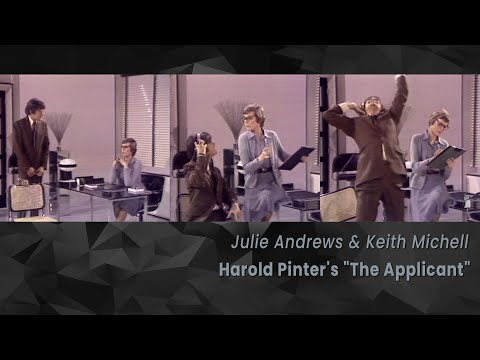 Harold Pinter's "The Applicant" (1973) - Julie Andrews, Keith Michell