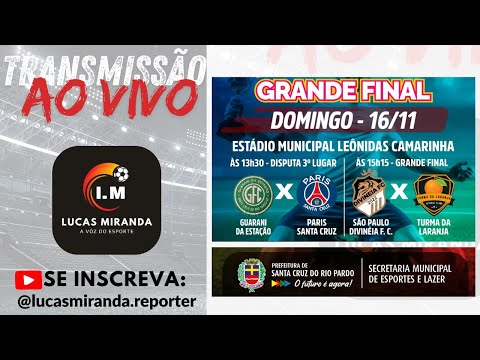 É , Final ! Domingo de Decisão em Santa Cruz do Rio Pardo (16/11)