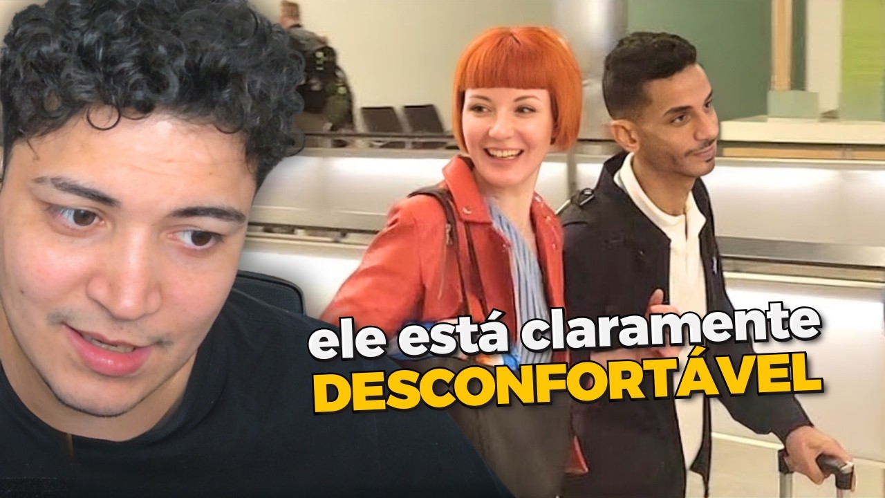 americana pediu pro namorado egípcio ir para os EUA, mas ele parece não ter gostado