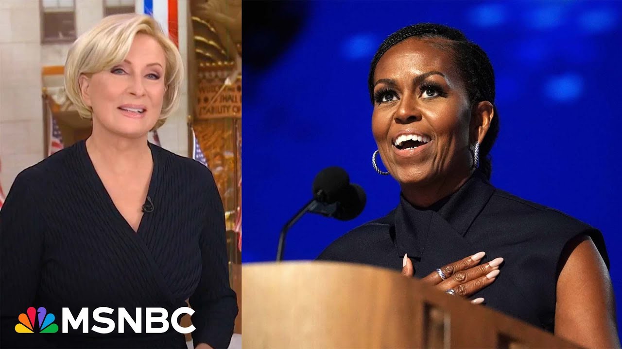 'Boy did Michelle bring it': Mika reacts to former first lady's fiery DNC speech