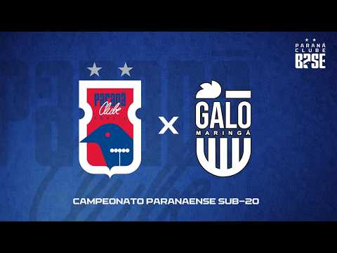 TV PRC- PARANÁ CLUBE X GALO MARINGÁ- 1ª RODADA DO CAMPEONATO PARANAENSE SUB 20
