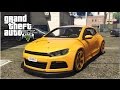 Volkswagen Scirocco для GTA 5 видео 4