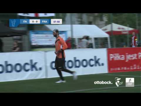 Włochy v Francja - mecz o 5. miejsce Amp Futbol Cup 2016 (Italy v France 5th place game)