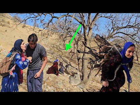 ❤️⛰️A Special Visit from Their Mother | Warm Family Moments in the Mountains 🔥
