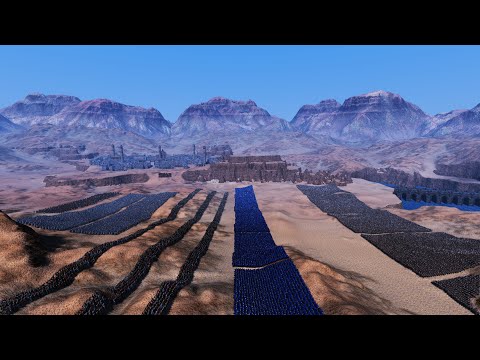 ORCS LAY SIEGE TO THE MEDIEVAL CITY | ULTIMATE EPIC BATTLE SIMULATOR UEBS