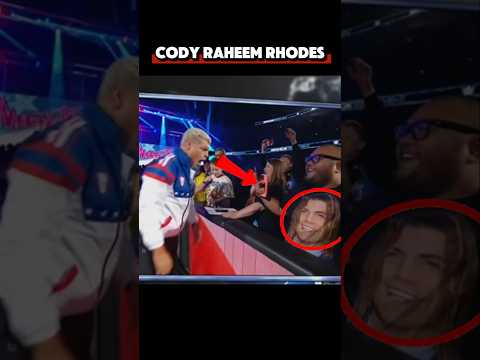 Cody RAHEEM Rhodes🤣