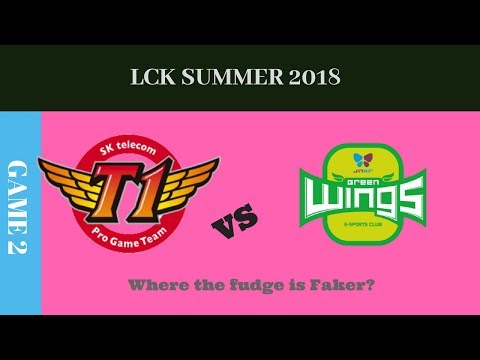 SKT VS JAG GAME 2 HIGHLIGHTS | LCK SUMMER SPLIT (2018) | SKT DOMINATES WITHOUT FAKER!