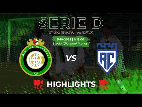 HIGHLIGHTS Castellanzese 3-2 Real Calepina - Serie D 2025/2026 - Matchday 6