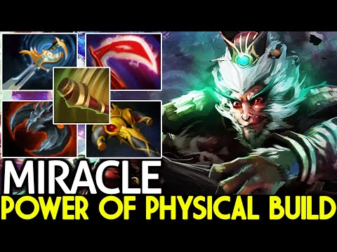 MIRACLE [Monkey King] Power of Physical Build Carry Boss 7.26 Dota 2