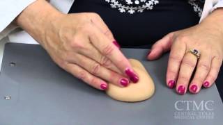 Self-exam is the key to detecting breast cancer early