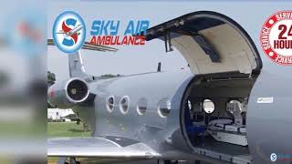 Sky Air Ambulance in Bhubaneswar with Experienced Care Takers