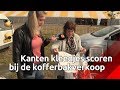 Kanten kleedjes scoren bij de kofferbakverkoop in Middelbeers
