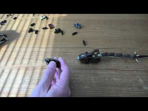 Building Lego Harry Potter Hungarian Horntail Triwizard Challenge SET 75946 4K