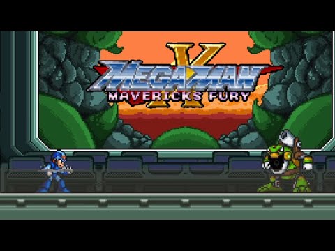 Mega Man X Maverick Fury - Spineel SwampCroack