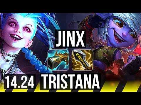 JINX & Maokai vs TRISTANA & Nami (ADC) | NA Master | 14.24