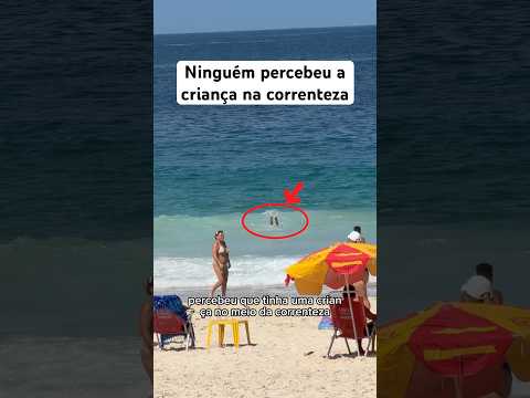 Praia com crianças, atenção redobrada. Precisa saber ver as correntes de retorno #praia #mar #perigo