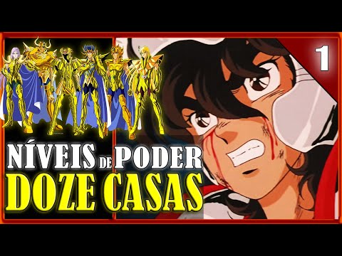 POWER LEVELS - 12 HOUSES (Part 1) | Knights of the Zodiac