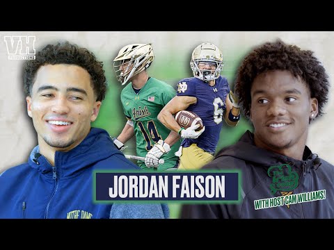 Notre Dame's Jordan Faison Talks Lacrosse & Football Success At The Collegiate Level
