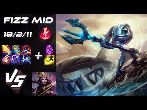 MID Fizz vs LeBlanc - NA Grandmaster Patch 14.16