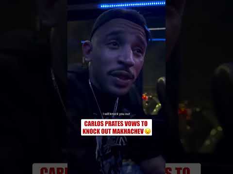 Carlos Prates just sent a warning to Islam Makhachev 😳🥊