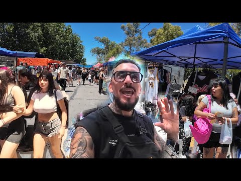 Dominico Fair: They sell animals and there's a grill. ARG