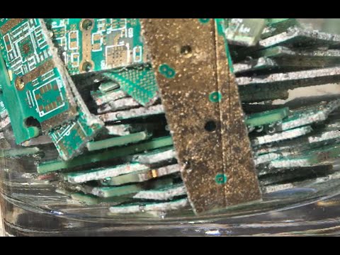 Precious Metal Refining & Recovery, Episode 5: Recovering gold from RAM