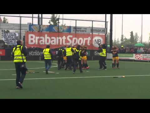 HCDB Dames 1 wordt voor de 16e keer in 18 jaar landskampioen