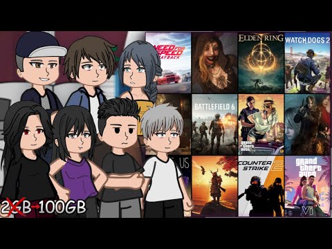 Early 2000s Gamers react to Modern Games