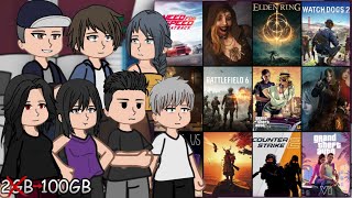 Early 2000s Gamers react to Modern Games