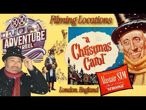 FILMING LOCATIONS: 1951's Scrooge!  Filmed In London England! Alastair Sim! A Christmas Carol!