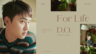 [英繁中字] 一生一事｜D.O. 디오 (EXO) - For Life (English Version) 都敬秀 [Chinese Lyrics]