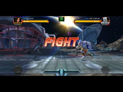 Mcoc AW Quake vs Korg. Mix Master, Stubborn.
