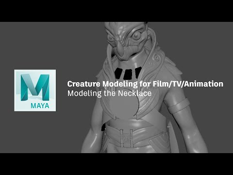3D Creature Modeling for film with Maya and ZBrush - Lesson 9 / 15