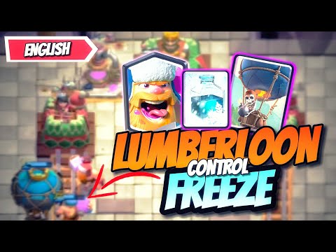 WORLD'S #1 BEST CYCLE DECK LUMBERLOON FREEZE CONTROL DECK Clash Royale BEST DECK 2022[DECEMBER]