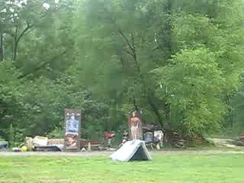 Oxy-Propane Bag Bomb Explosion Under A Mattress